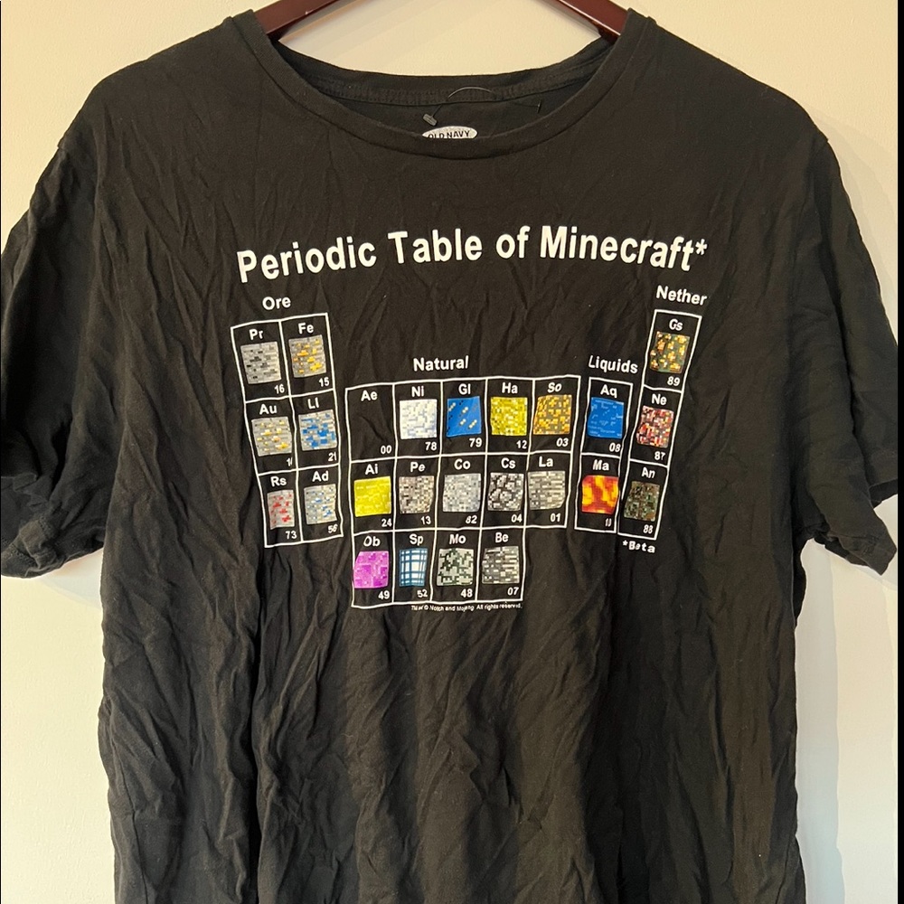 Minecraft shirt